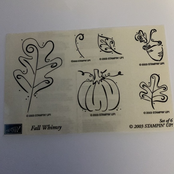 Stampin Up Fall Whimsy stamps set - Picture 6 of 8
